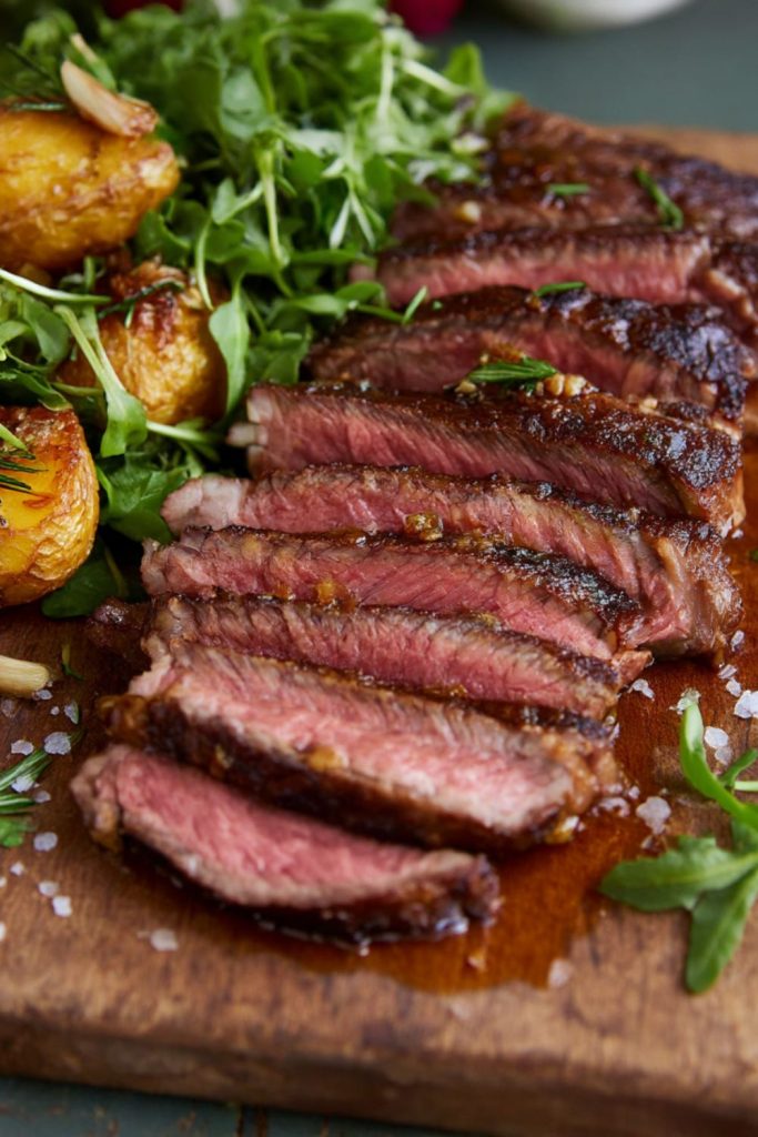 The ultimate steak & roasties Recipe