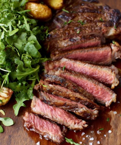 The ultimate steak & roasties Recipe