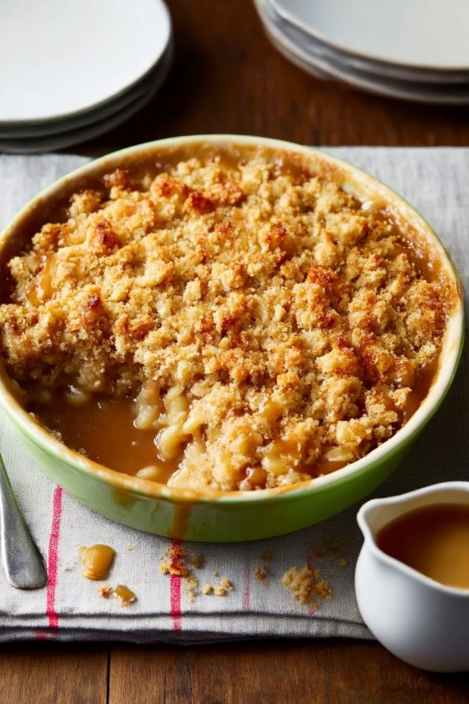 Vegan Apple Crumble Recipe