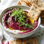 Beetroot & lemon houmous Recipe