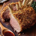 Chestnut & Porcini-Crusted Veal Rack Recipe