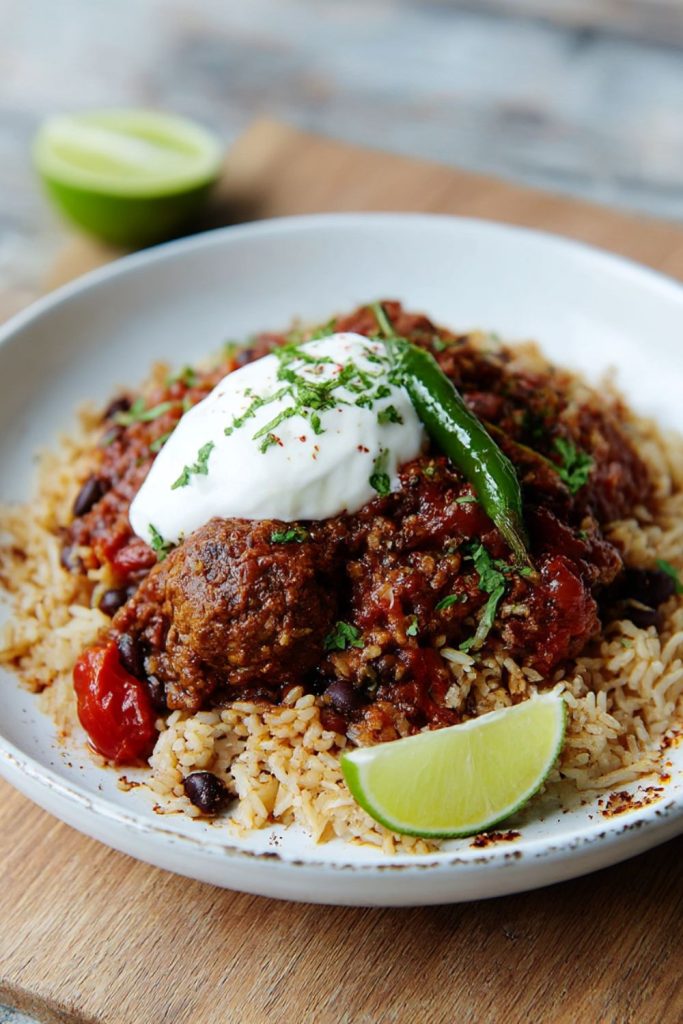 Chilli Con Carne Meatballs Recipe