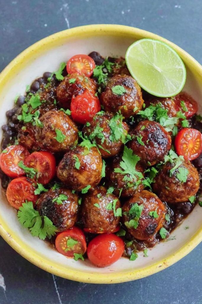 Chilli con carne meatballs Recipe