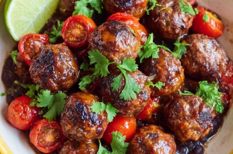 Chilli con carne meatballs Recipe