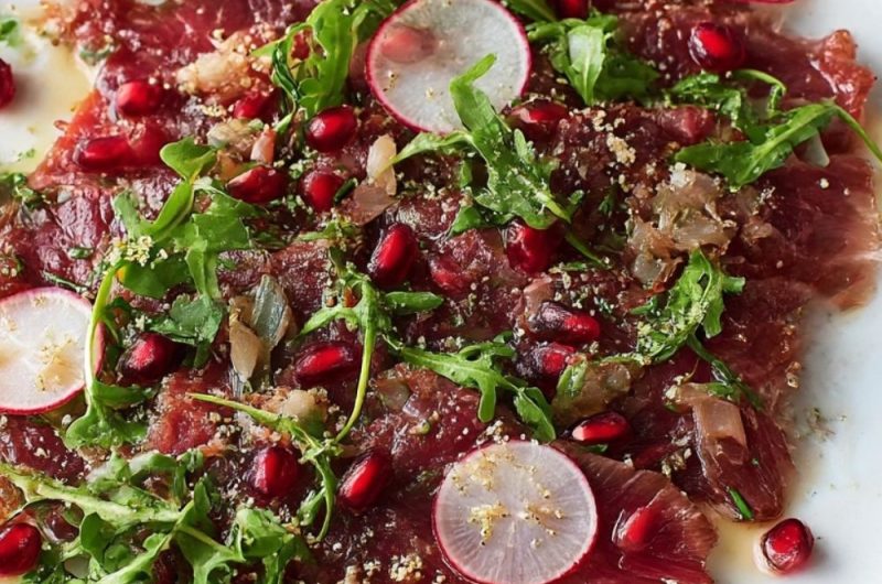 Dukkah Beef Carpaccio Recipe