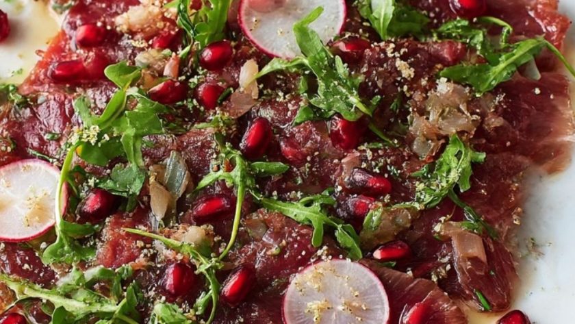 Dukkah Beef Carpaccio Recipe