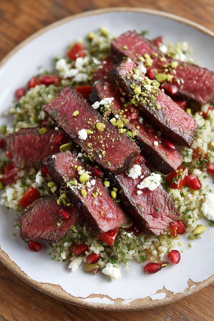 Griddled Steak & Peppers Recipe