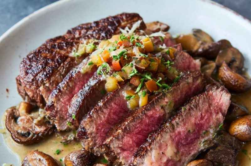 Johnny Vegas' Fillet Steak Flambé Recipe
