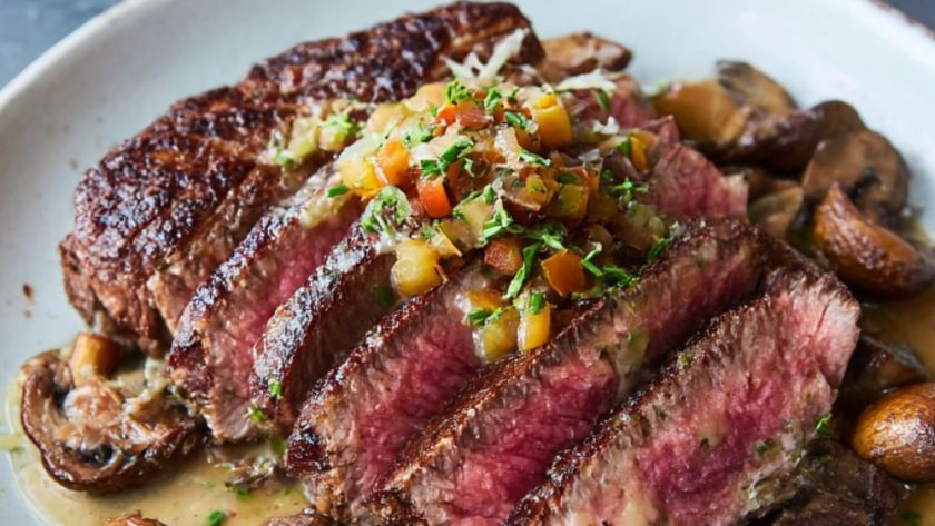 Johnny Vegas' Fillet Steak Flambé Recipe