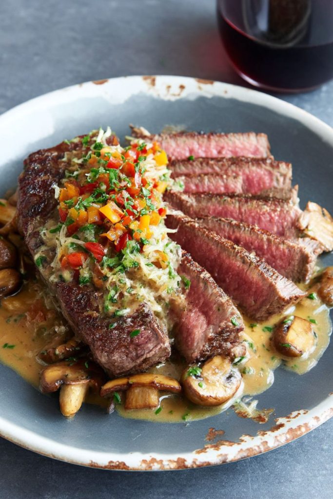 Johnny Vegas' Fillet Steak Flambé Recipe