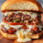 Loaded beefburger Recipe