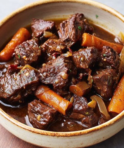 Meltin' Mustardy Beef Recipe