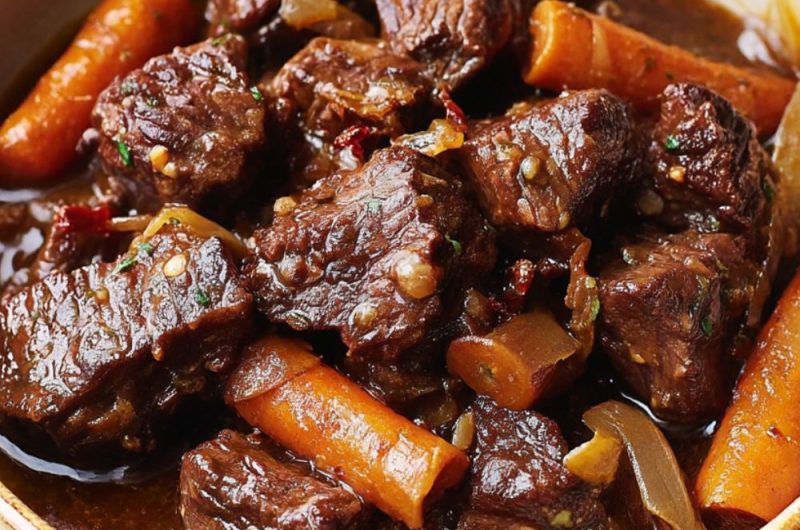 Meltin' Mustardy Beef Recipe