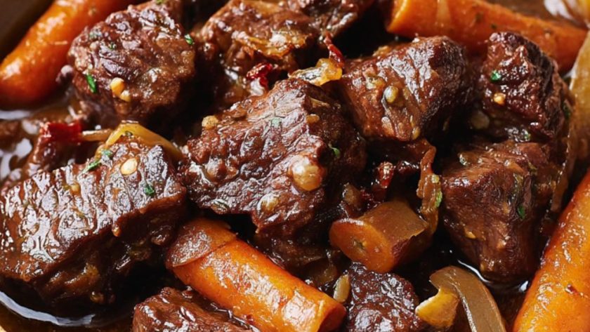 Meltin' Mustardy Beef Recipe