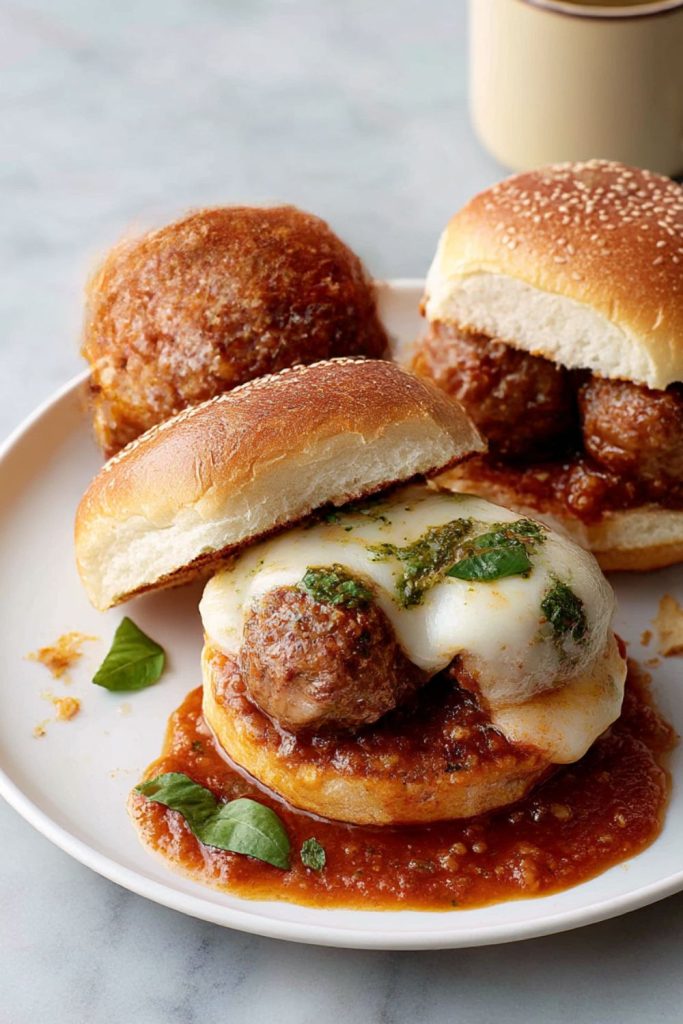Messy Meatball Buns Recipe