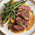 Seared steak & red chimichurri Recipe
