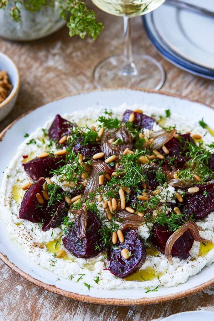 Sesame labneh Recipe