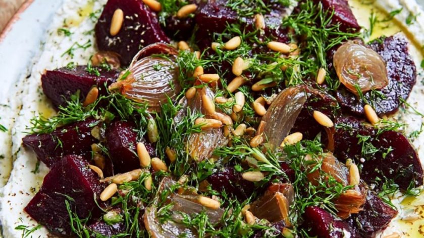Sesame labneh Recipe