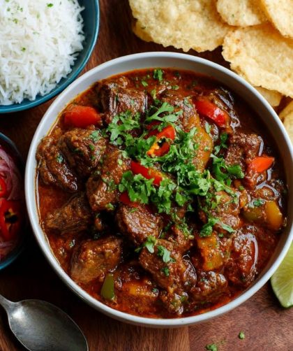 Slow-cooker beef curry Recipe