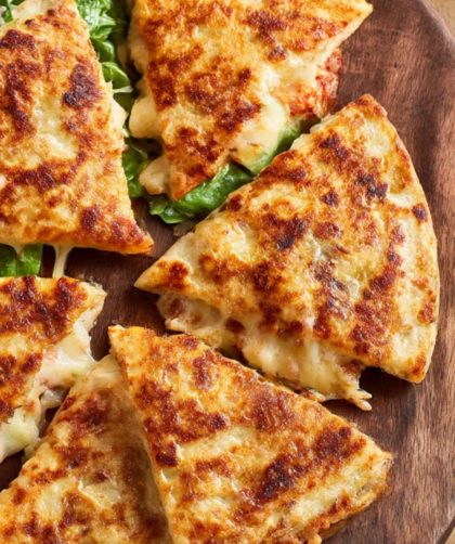 Smash cheeseburger quesadillas Recipe