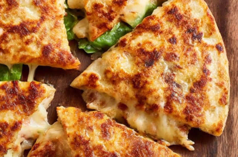 Smash cheeseburger quesadillas Recipe