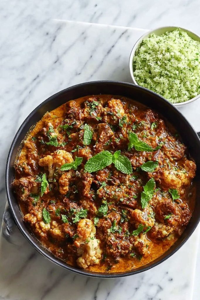 Spicy Beef & Cauliflower Rice Recipe