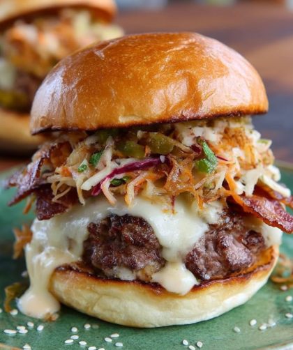Ultimate barbecue burgers Recipe