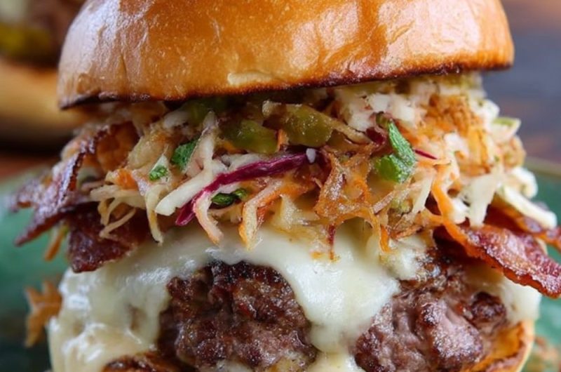 Ultimate barbecue burgers Recipe