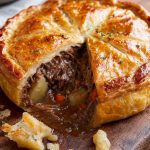 Warwick Davis' Steak & Stilton Pie Recipe