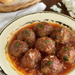 Yiayia Poly's Giouvarlakia (Meatballs in Tomato Sauce) Recipe