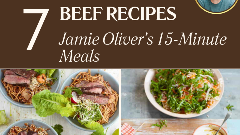 Beef Recipes From Jamie Oliver’s 15-Minute Meals