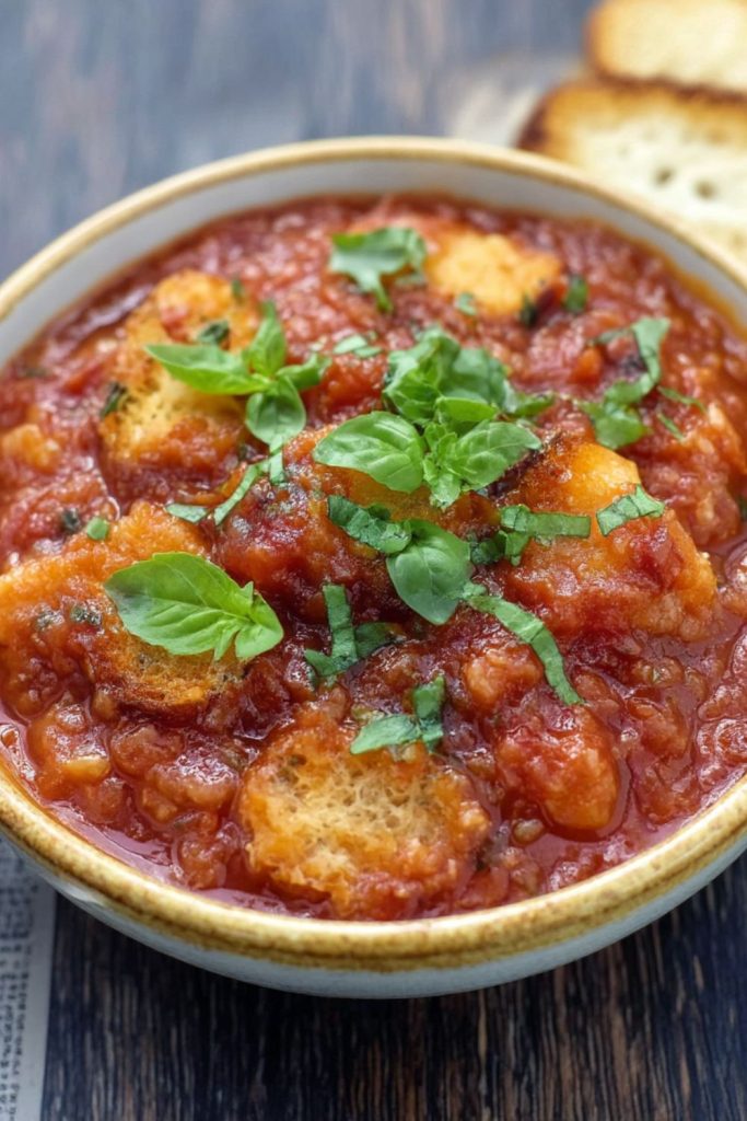 Bread & tomato soup (Pappa al pomodoro) Recipe
