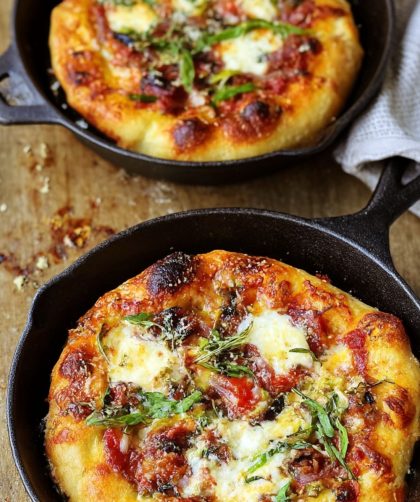 Deep-pan pizza Recipe