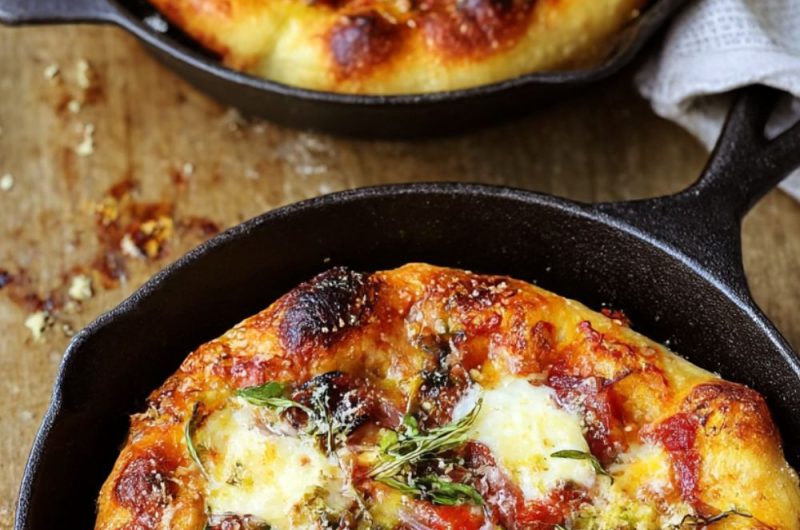 Deep-pan pizza Recipe