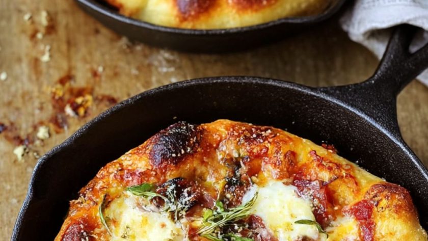 Deep-pan pizza Recipe