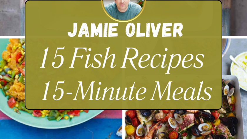 Fish Recipes From Jamie Oliver 15-Minute Meals Cookbook