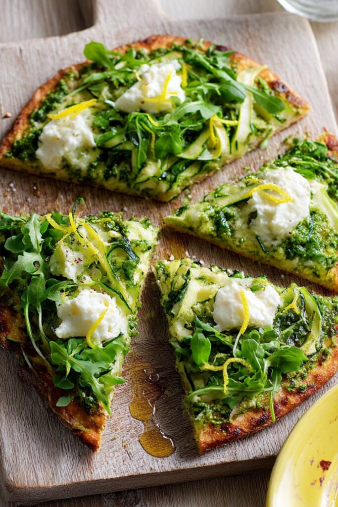 Gluten-Free Spring Flatbread Pizzas Recipe