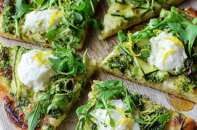 Gluten-Free Spring Flatbread Pizzas Recipe