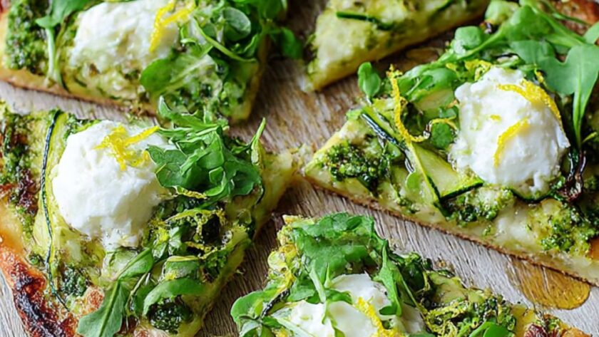 Gluten-Free Spring Flatbread Pizzas Recipe