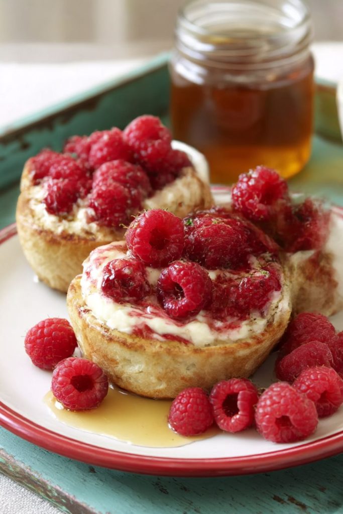 Homemade cinnamon crumpets Recipe