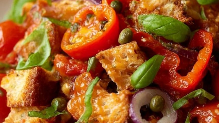 Italian tomato and bread salad Recipe (2)
