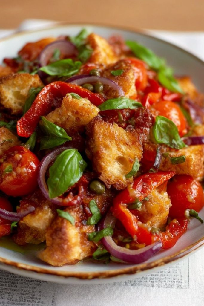 Italian tomato and bread salad Recipe (2)