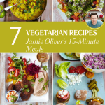 Jamie Oliver Vegetarian Recipes (from 15-Minute Meals)