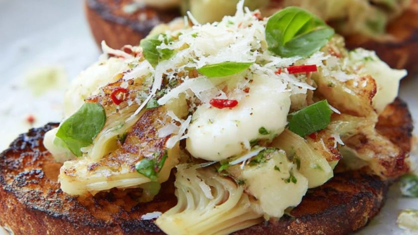 Jamie's beautiful leftover bruschetta Recipe