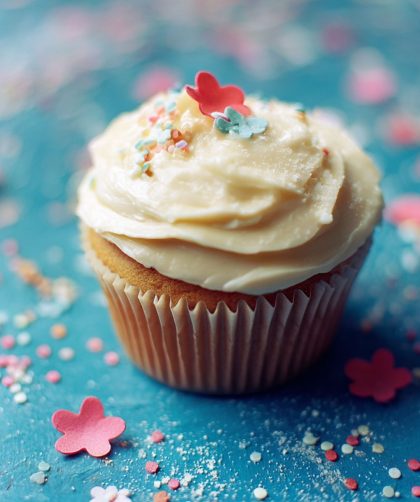 Jemma’s vegan vanilla fudge cupcakes Recipe