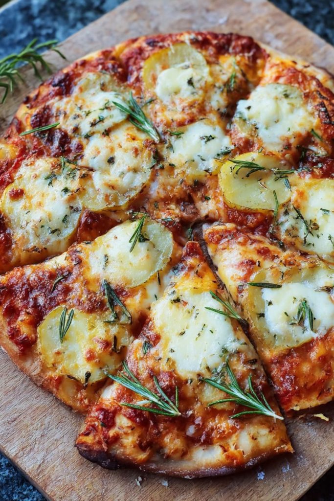 Potato & Rosemary Pizza Recipe