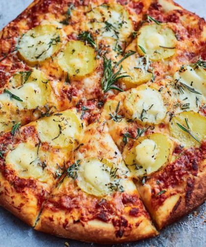 Potato & Rosemary Pizza Recipe