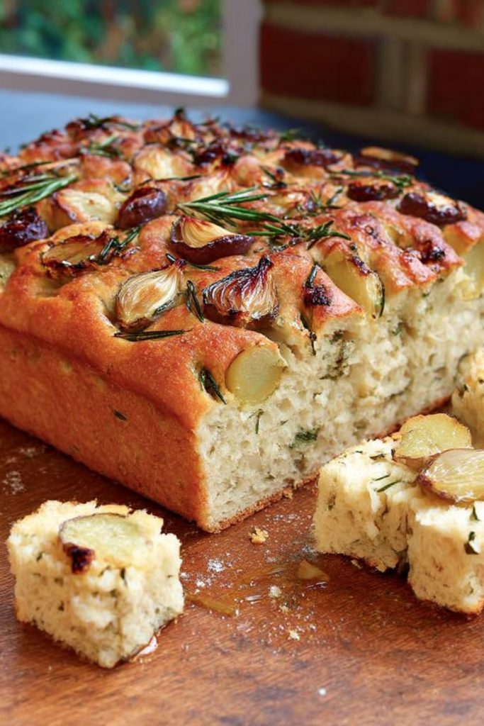 Potato and rosemary focaccia Recipe