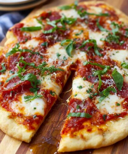 Quick grilled pizza Recipe