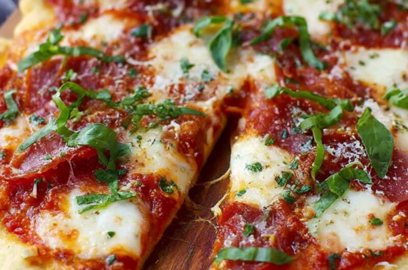Quick grilled pizza Recipe